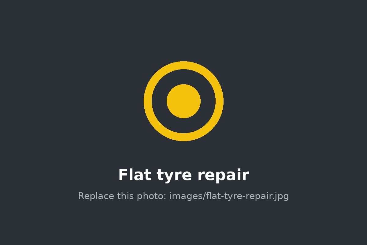 Flat tyre repair